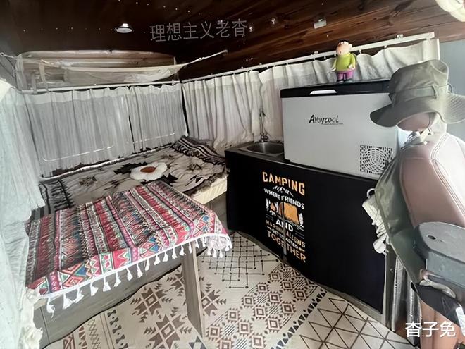 意改装床车旅行轻客露营车自驾游更给力不朽